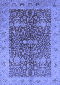 Oriental Blue Industrial Rug, urb3216blu