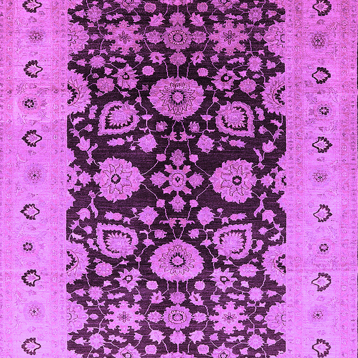 Machine Washable Oriental Purple Industrial Area Rugs, wshurb3217pur