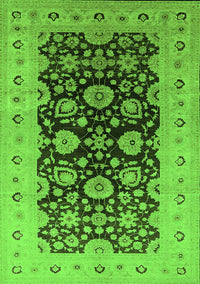 Oriental Green Industrial Rug, urb3217grn