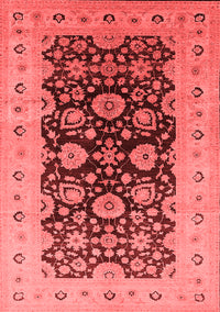 Oriental Red Industrial Rug, urb3217red