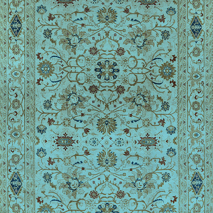 Oriental Light Blue Industrial Rug, urb3218lblu