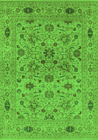 Oriental Green Industrial Rug, urb3218grn