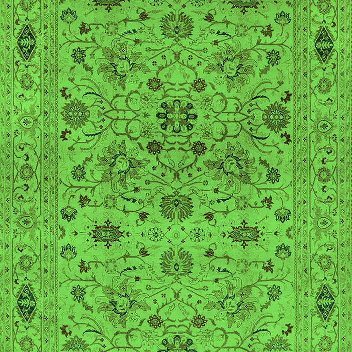 Oriental Green Industrial Rug, urb3218grn