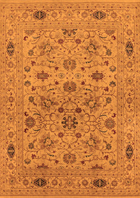 Oriental Orange Industrial Rug, urb3218org