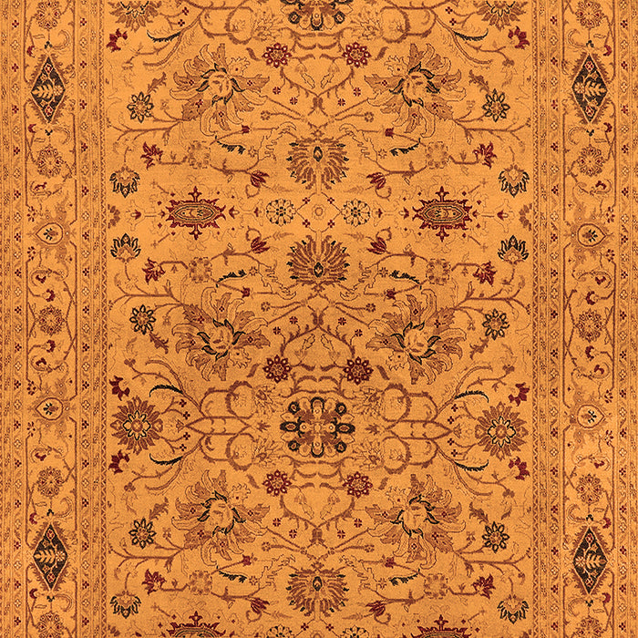 Oriental Orange Industrial Rug, urb3218org