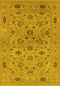 Oriental Yellow Industrial Rug, urb3218yw