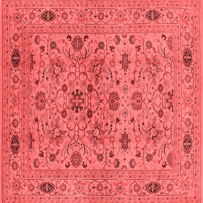 Oriental Red Industrial Rug, urb3218red
