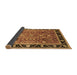 Sideview of Oriental Brown Industrial Rug, urb3219brn