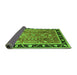 Sideview of Oriental Green Industrial Rug, urb3219grn