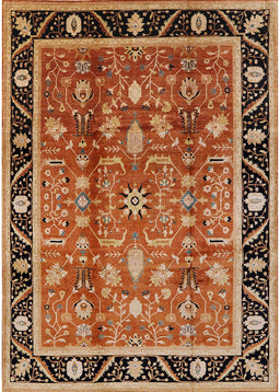 Machine Washable Industrial Modern Brown Sand Brown Rug, wshurb3219