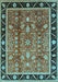 Oriental Light Blue Industrial Rug, urb3219lblu