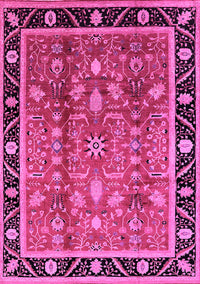 Oriental Pink Industrial Rug, urb3219pnk