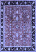 Oriental Blue Industrial Rug, urb3219blu