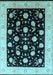 Oriental Light Blue Industrial Rug, urb3220lblu