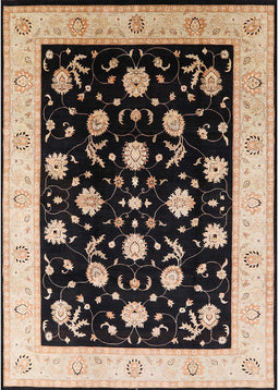 Mid-Century Modern Mid Gray Oriental Rug, urb3220