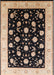 Mid-Century Modern Mid Gray Oriental Rug, urb3220