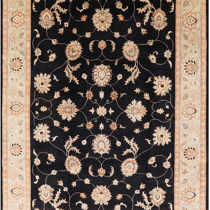 Mid-Century Modern Mid Gray Oriental Rug, urb3220