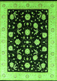 Oriental Green Industrial Rug, urb3220grn