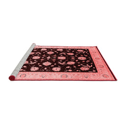 Industrial Red Washable Rugs
