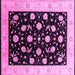 Square Oriental Pink Industrial Rug, urb3220pnk