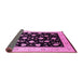 Sideview of Oriental Pink Industrial Rug, urb3220pnk