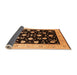 Sideview of Oriental Orange Industrial Rug, urb3220org