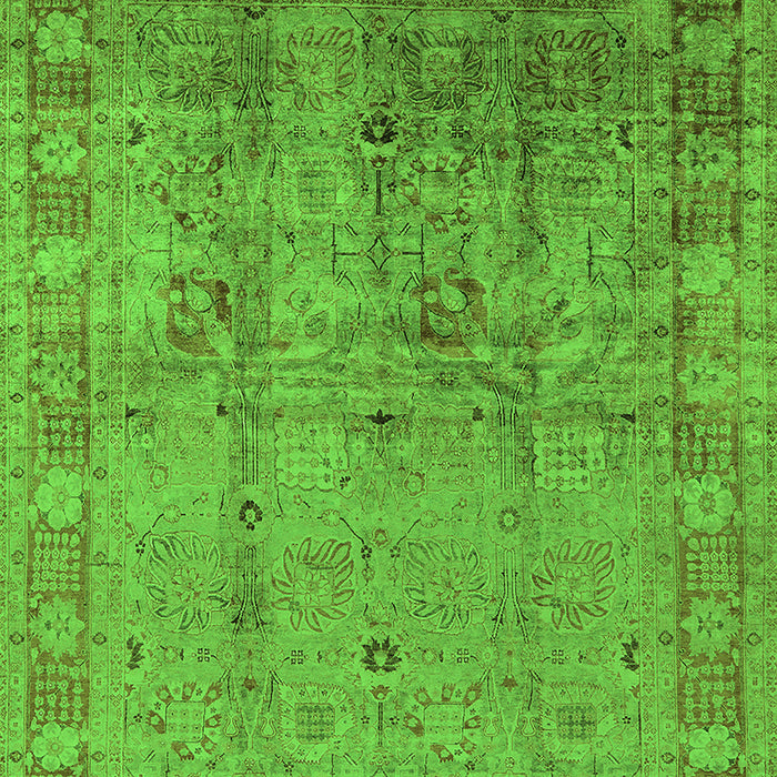 Oriental Green Industrial Rug, urb3221grn