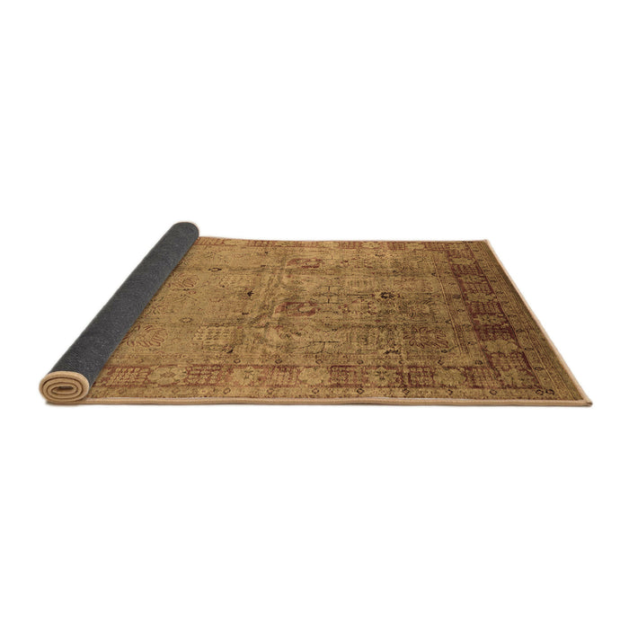 Sideview of Oriental Brown Industrial Rug, urb3221brn