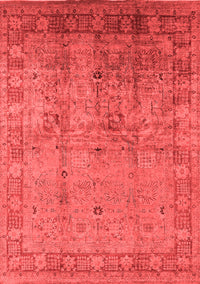 Oriental Red Industrial Rug, urb3221red