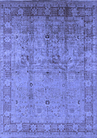 Oriental Blue Industrial Rug, urb3221blu