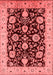 Oriental Red Industrial Area Rugs