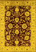 Oriental Yellow Industrial Rug, urb3222yw