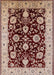 Mid-Century Modern Saffron Red Oriental Rug, urb3222