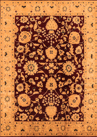 Oriental Orange Industrial Rug, urb3222org