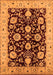 Oriental Orange Industrial Rug, urb3222org