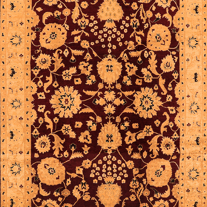 Oriental Orange Industrial Rug, urb3222org