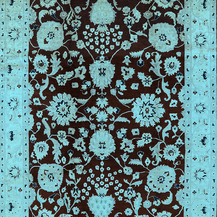 Oriental Light Blue Industrial Rug, urb3222lblu