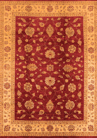 Oriental Orange Industrial Rug, urb3223org