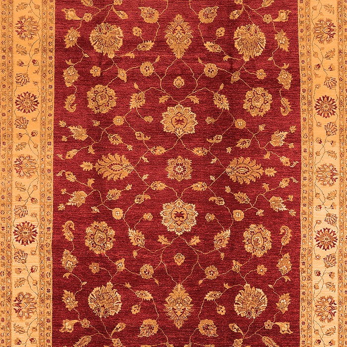 Oriental Orange Industrial Rug, urb3223org