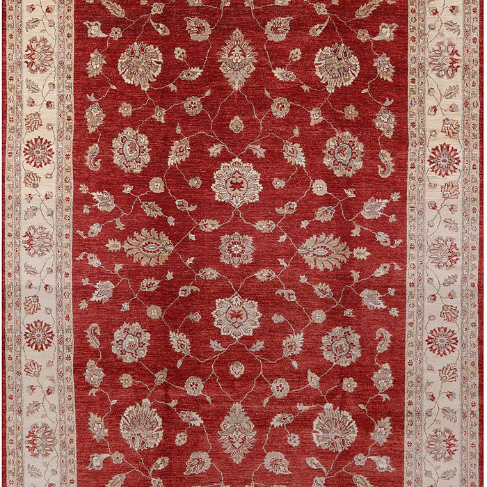 Mid-Century Modern Red Oriental Rug, urb3223