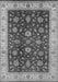 Machine Washable Oriental Gray Industrial Rug, wshurb3223gry