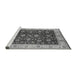 Sideview of Machine Washable Oriental Gray Industrial Rug, wshurb3223gry