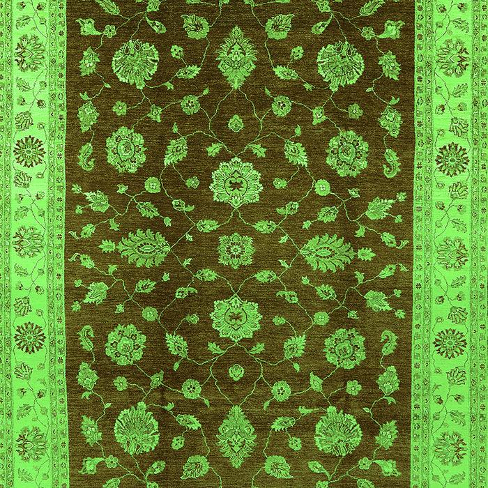 Oriental Green Industrial Rug, urb3223grn