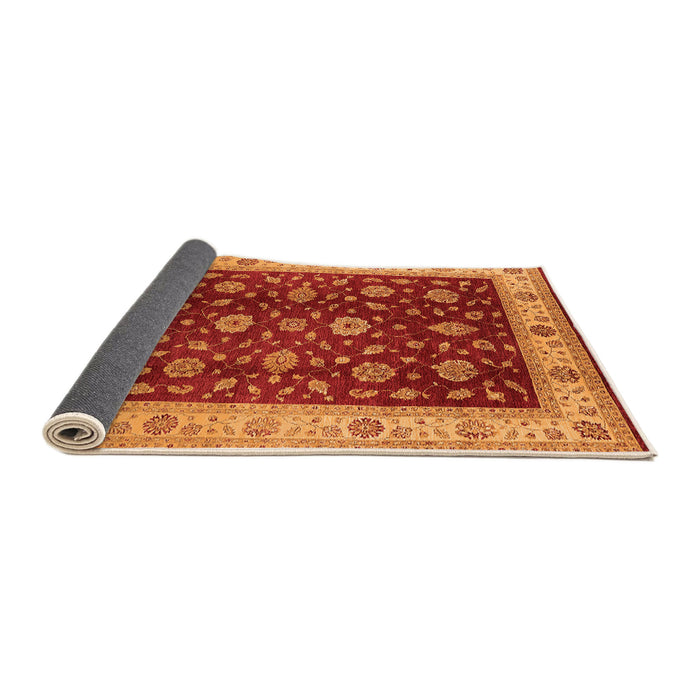 Sideview of Oriental Orange Industrial Rug, urb3223org