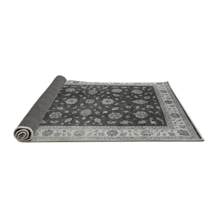 Sideview of Oriental Gray Industrial Rug, urb3223gry