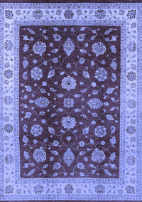 Oriental Blue Industrial Rug, urb3223blu