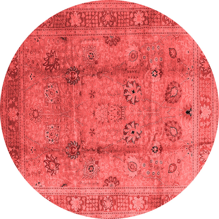 Machine Washable Oriental Red Industrial Rug, wshurb3224red