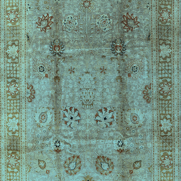 Oriental Light Blue Industrial Rug, urb3224lblu