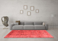 Machine Washable Oriental Red Industrial Rug, wshurb3224red