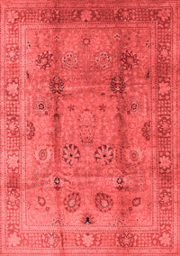 Oriental Red Industrial Rug, urb3224red